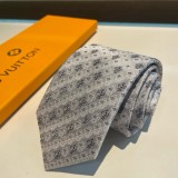 Louis Vuitton Personality Small Logo Jacquard Tie Men's Tie