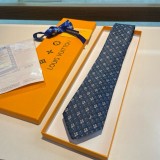 Louis Vuitton Personality Small Logo Jacquard Tie Men's Tie