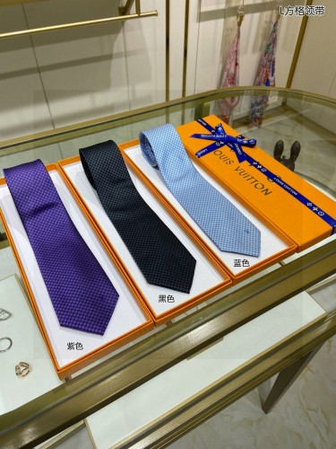 Louis Vuitton New Checkerboard Tie Men's Classic Tie