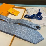 Louis Vuitton Personality Small Logo Jacquard Tie Men's Tie