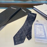 Chanel Exquisite Double C Small Logo Tie for Men's Classic Tie