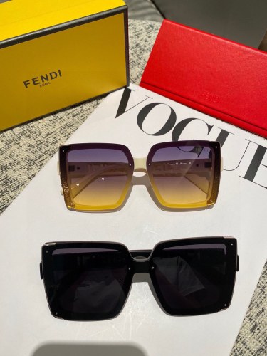 Fendi Fashion New Small Fragrant Sunglasses Box Polarized Glasses