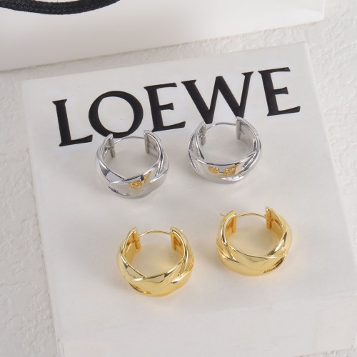 Loewe New Fashion Lettering Stud Earrings Classic Vintage Earrings