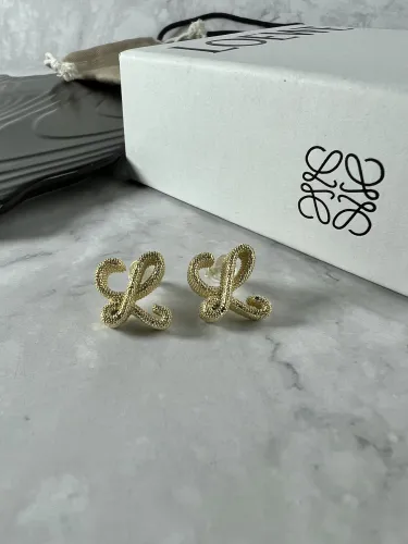 Loewe New Fashion Stud Earrings Unisex Classic Street Earrings