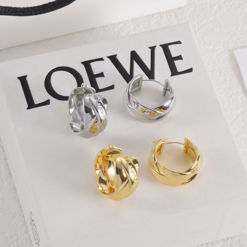 Loewe New Fashion Lettering Stud Earrings Classic Vintage Earrings