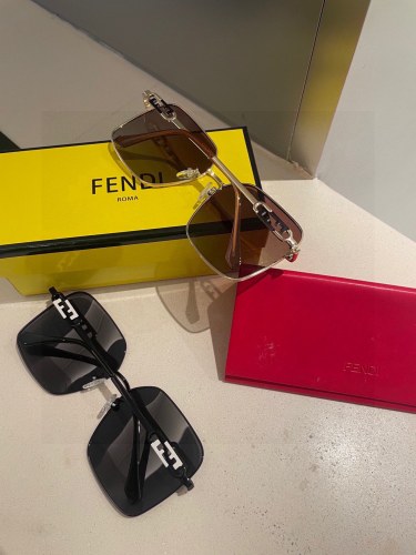 Fendi Fashion Polarizing Mirror Classic Box Sunglasses