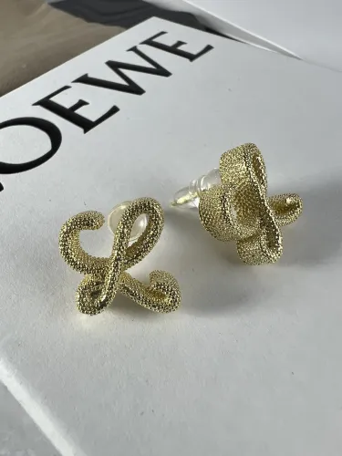 Loewe New Fashion Stud Earrings Unisex Classic Street Earrings