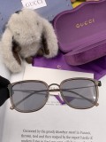 Gucci Fashion Unisex Large Frame Sunglasses Polarized Toad Mirror