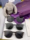 Gucci Fashion Unisex Large Frame Sunglasses Polarized Toad Mirror