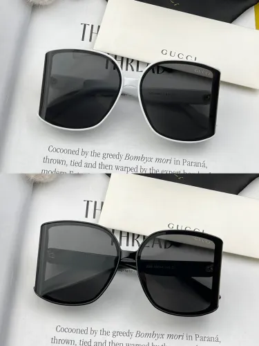 Gucci Fashion Round Frame Sunglasses Polarized Sunglasses