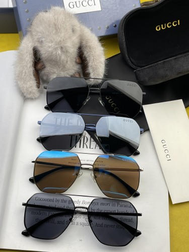 Gucci Fashion Colorful Pilot Polarized Sunglasses