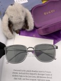 Gucci Fashion Unisex Large Frame Sunglasses Polarized Toad Mirror