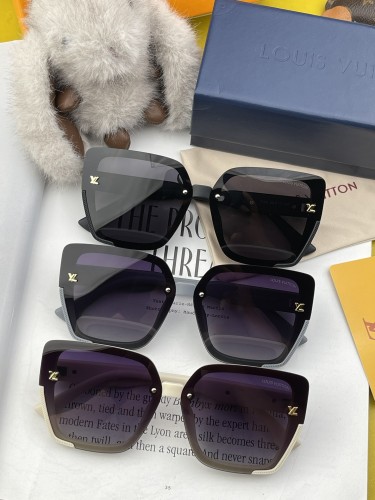 Louis Vuitton Fashion Square Glasses Polarized Sunglasses