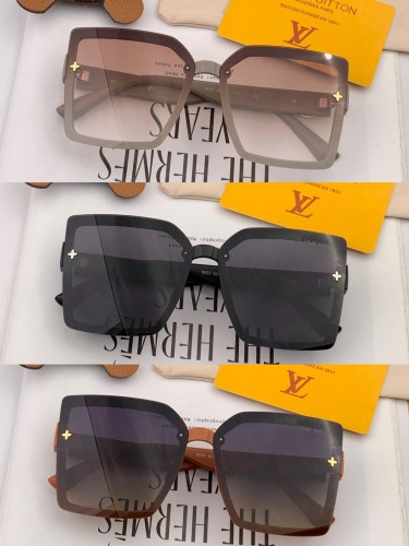 Louis Vuitton Fashion Square Glasses Sunglasses