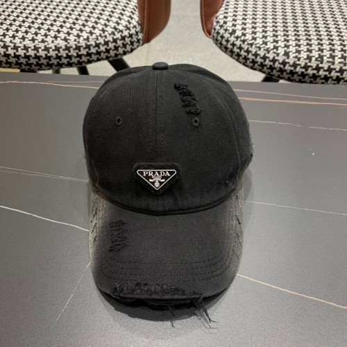 Prada Fashion Breakthrough Baseball Hat Couple Leisure Duck Tongue Hat