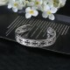 Chanel New Fashion Crystal Bracelet Classic Logo Hollow Open Bracelet
