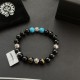 Chrome Hearts New Fashion Black Agate Bracelet Classic Vintage Bracelet