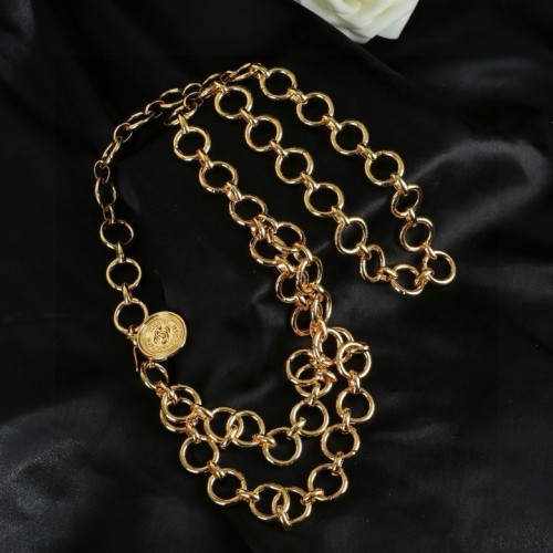 Chanel New Fashion Waist Chain Retro Classic Golden Waist Chain