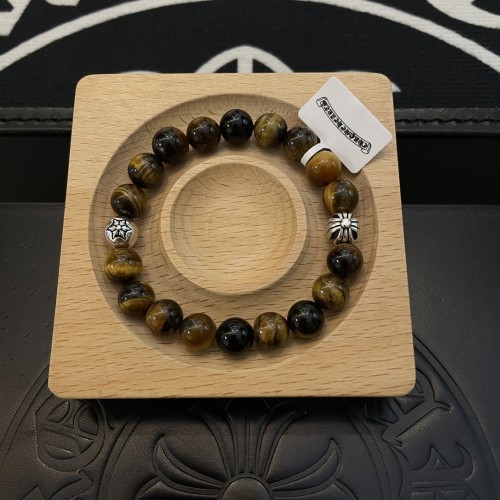 Chrome Hearts New Fashion Tiger Eye Stone Bracelet Unisex Classic Vintage Bracelet