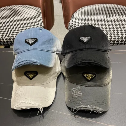 Prada Fashion Breakthrough Baseball Hat Couple Leisure Duck Tongue Hat