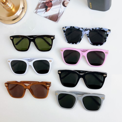 Balenciaga Fun Twisted Legs Box Glasses Couple Sunglasses Size 56-19-140