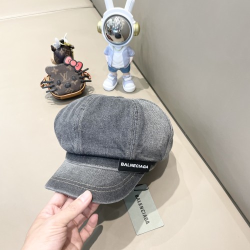 Balenciaga New Cowboy Octagonal Beret Fashion Casual Hat