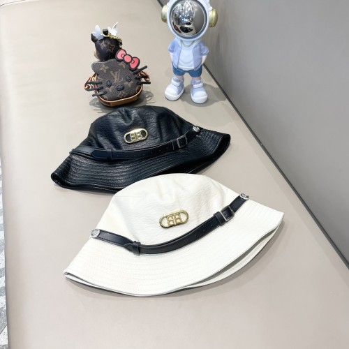 Balenciaga New Leather Edge Fisherman Hat