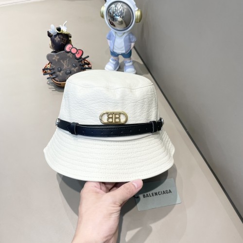 Balenciaga New Leather Edge Fisherman Hat