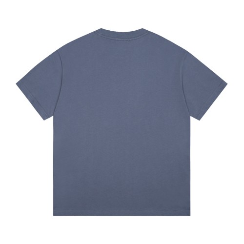 Dior Classic Logo Printed Short Sleeve Couple's Casual Loose T-shirt