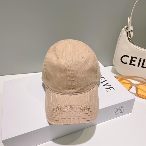 Balenciaga Embroidered Baseball Hat Couple Leisure Duck Tongue Hat