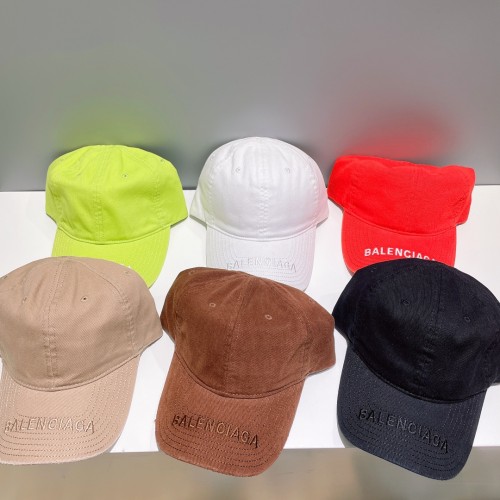 Balenciaga Embroidered Baseball Hat Couple Leisure Duck Tongue Hat