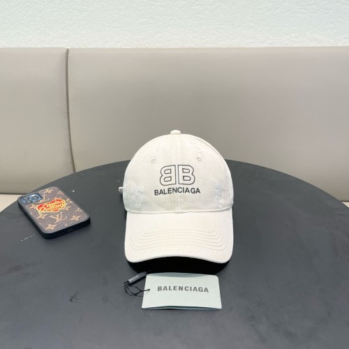 Balenciaga New 3D Logo Baseball Hat Couple Casual Duck Tongue Hat
