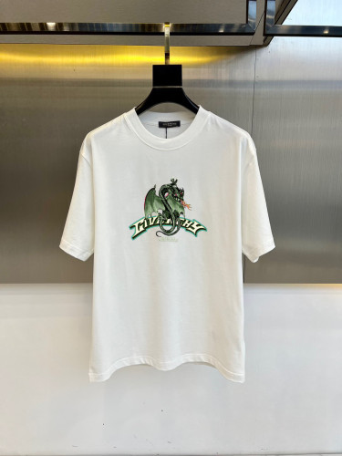 Givenchy Fashion Letter Logo Printed Short Sleeve Unisex Casual Oversize T-shirt