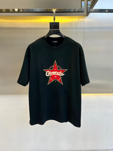Givenchy Fashion Letter Logo Printed Short Sleeve Unisex Casual Oversize T-shirt