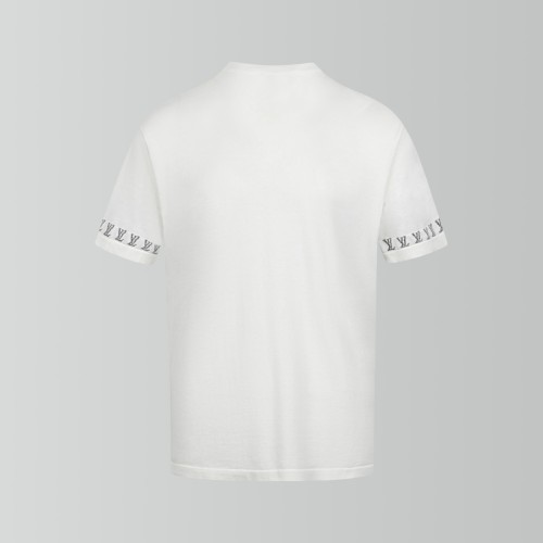 Louis Vuitton Fashion Contrast Logo Jacquard Knitted Short Sleeve