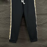 Gucci Classic Splicing Contrast Pants Couple Reflective Strip Ribbon Pants