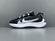 Sacai x Nike Vapor Waffle Nylon Black Unisex Sports Casual Sneakers Vintage Running Shoes