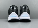 Sacai x Nike Vapor Waffle Nylon Black Unisex Sports Casual Sneakers Vintage Running Shoes