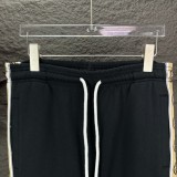 Gucci Classic Splicing Contrast Pants Couple Reflective Strip Ribbon Pants
