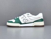 Fendi Match Low Sneakers Unisex Fashion Casual Suede Leather Splicing Shoes