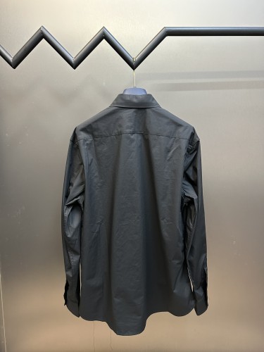 Fendi Fashion New Needle Embroidered Letter Business Shirt