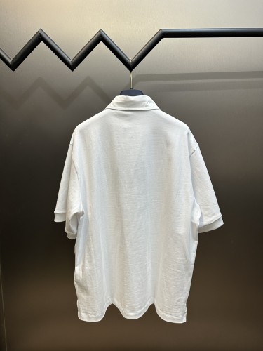 Prada Classic New Embroidered Polo Shirt