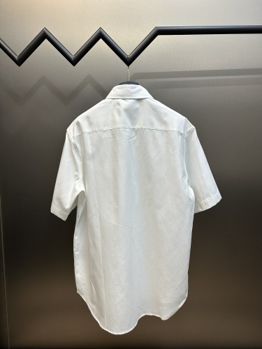 Dior Classic Label Short Sleeve Shirt Casual Shirt