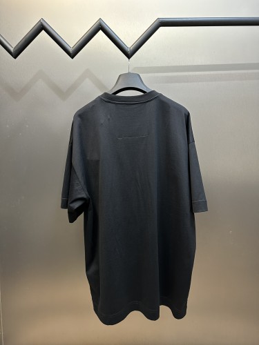 Givenchy New Metal Logo Short Sleeve Couple Simple Casual T-shirt