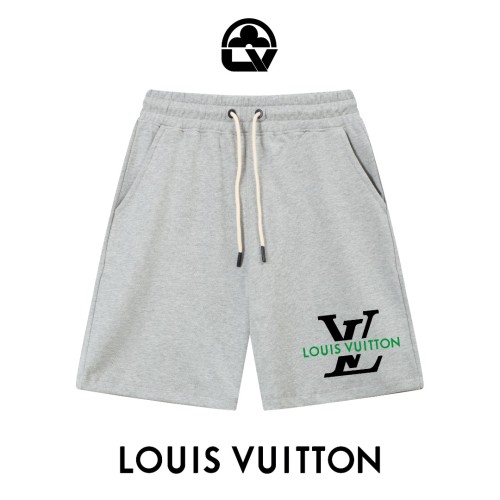 Louis Vuitton Fashion Letter Logo Printed Shorts Unisex Casual Drawstring Sports Shorts