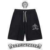 Chrome Hearts Classic Cross Printed Shorts Unisex Casual Drawstring Sports Shorts
