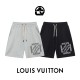 Louis Vuitton Classic Simple Letter Logo Printed Shorts Unisex Casual Drawstring Sports Shorts