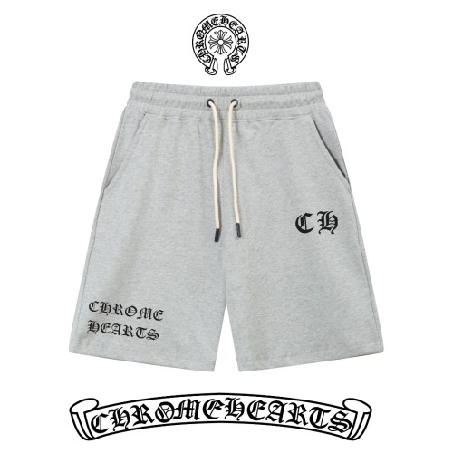 Chrome Hearts Classic Logo Printed Shorts Unisex Casual Drawstring Sports Shorts