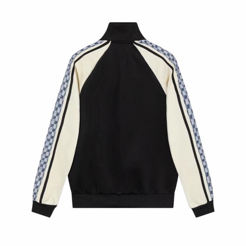 Gucci Classic Snake Skin Ribbon Logo Set Unisex Casual Loose Cardigan Coat