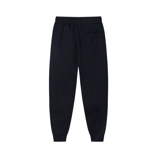 Loewe Fashion Color blocked Letter Embroidered Logo Pants Unisex Casual Loose Sports Pants